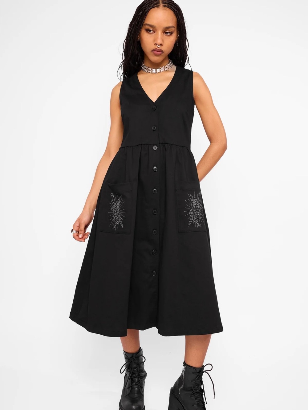 Mary Wyatt London | Tilda Smock Midi Dress